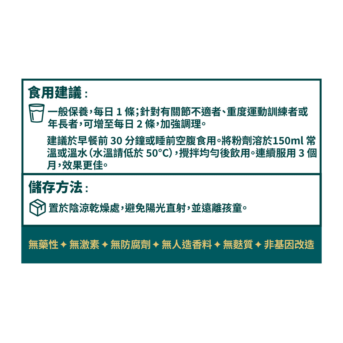 NeoYouth美康萊 Joints Move 健節動 | 4合1雙專利全鏈路專業關節養護配方 (30包/盒)